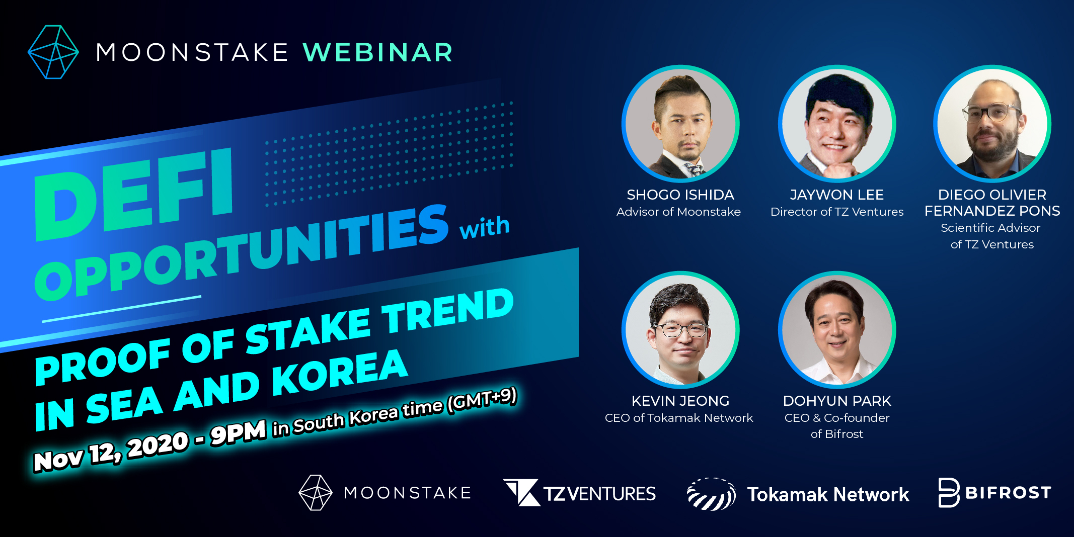 Moonstake Collaboration Webinar: “Asia's Proof of Stake Trends” and “DeFi's  Current Status and Destinations” – Moonstake