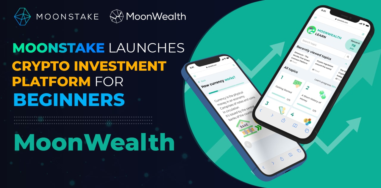 moonwealth learn & earn crypto investing beginners